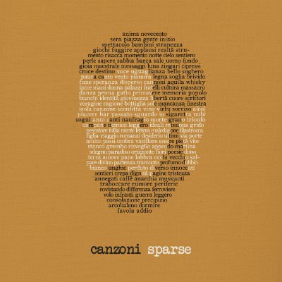 Cover Album Canzoni Sparse